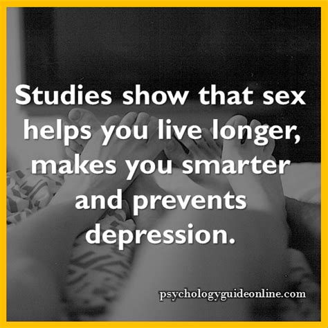 Sex Helps You Live Longer Psychologyguideonline