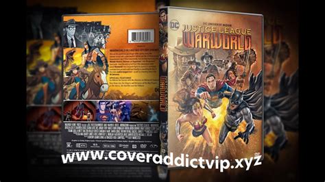 Justice League Warworld 2023 Dvd Cover Youtube