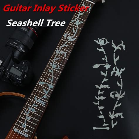 Guitar Inlay Stickers Fretboard Decals Acoustic Electric Guitar