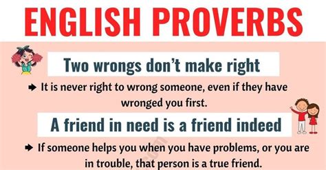 English Proverbs Top 30 Famous Proverbs And Their Meanings Proverb