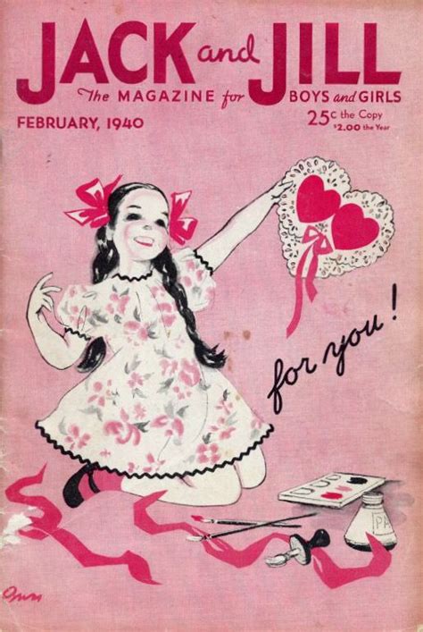 jack and jill magazine february 1940 jack and jill magazine art vintage magazine