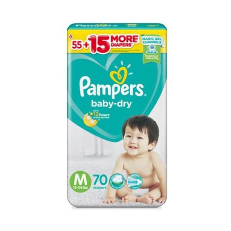 Pampers Baby Dry Taped Diapers Shopee Philippines