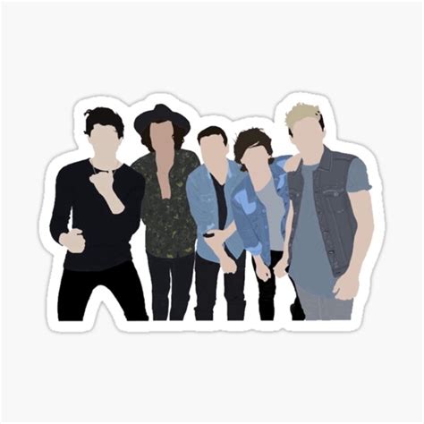 Also, find more png clipart about treatment clipart. One Direction Stickers | Redbubble