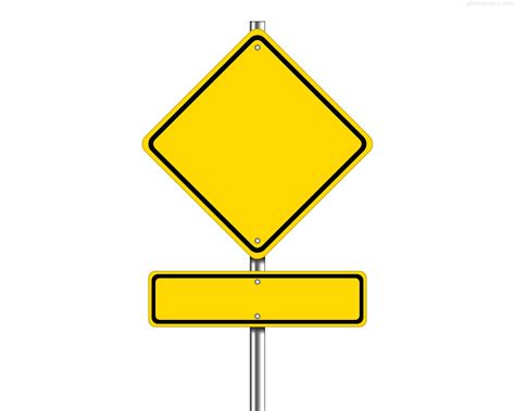 Blank Construction Sign Png Clipart Png All