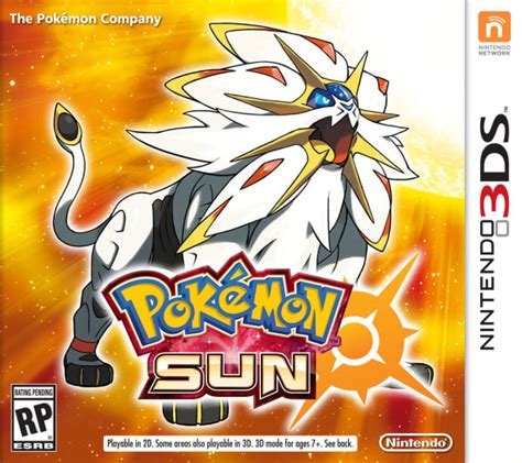 Pokémon Sun And Moon 2016 3ds Game Nintendo Life