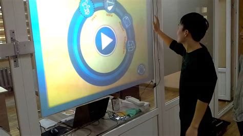 Rear Projection Touch Screen Youtube
