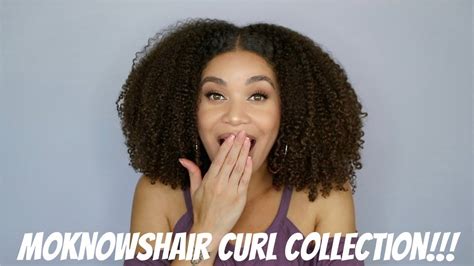 Moknowshair Curl Collection Natural Hair Lyasia In The City Youtube