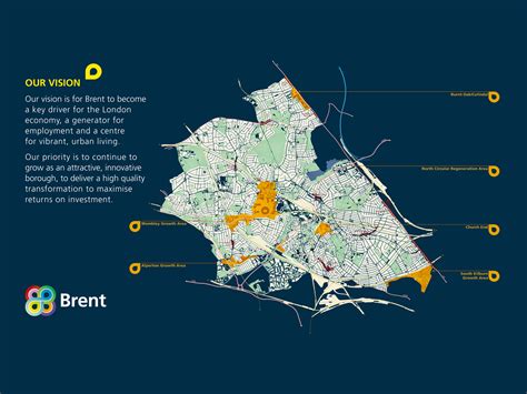 Brent Regeneration Developments Map Urban Graphics