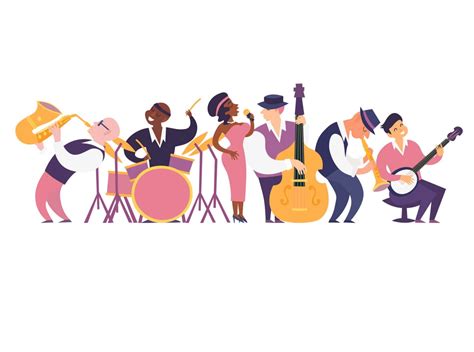 Jazz Band By Coffeeein On Dribbble