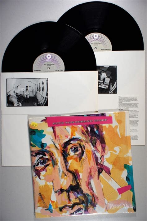 Pete Townshend Scoop 1983 2 Lp Vinyl Lp The Who So Sad Etsy