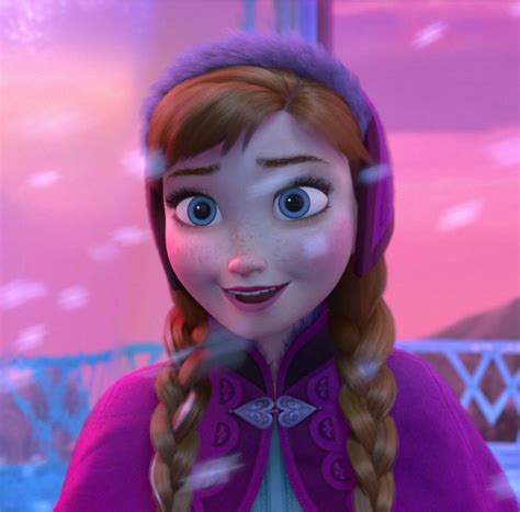 Disneys Frozen • Anna Disney Princess Frozen Frozen Movie Disney