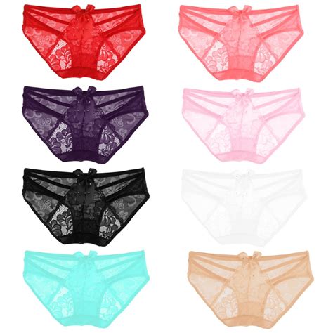 sexy women lace g string thongs panties bowknot lingerie couple flirt underwear ebay