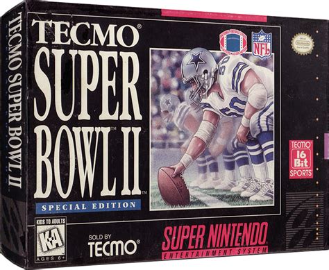 Tecmo Super Bowl Ii Special Edition Images Launchbox Games Database