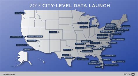 Aidsvu Adds Updated Zip Code Level Hiv Data For Nearly 40 Cities To