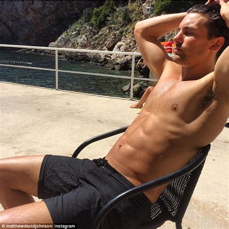 The Bachelors Matty J Johnson In Shirtless Nw Shoot Daily Mail Online