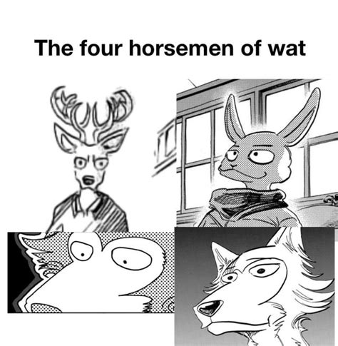 Beastars Manga Has One Of Best Reactionary Faces In All Of Media Change