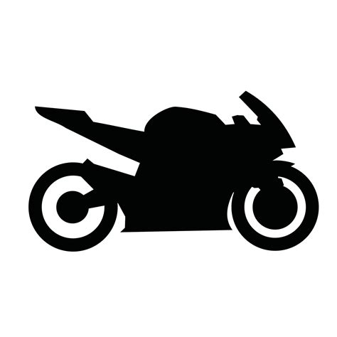 Motorbike Silhouette Side View 6476242 Vector Art At Vecteezy