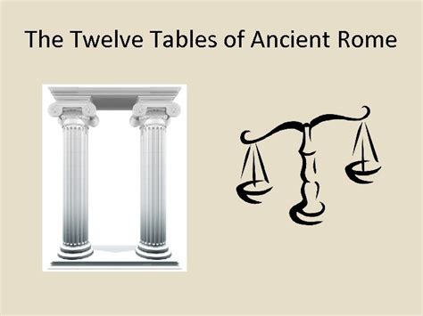 The Twelve Tables Of Ancient Rome Types