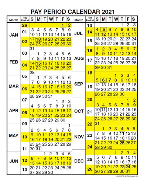 Free printable january 2021 calendar. Pay Period Calendar 2021 | Payroll Calendar