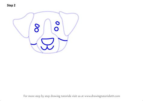 How To Draw A Bernese Mountain Dog For Kids Animals For Kids Step By