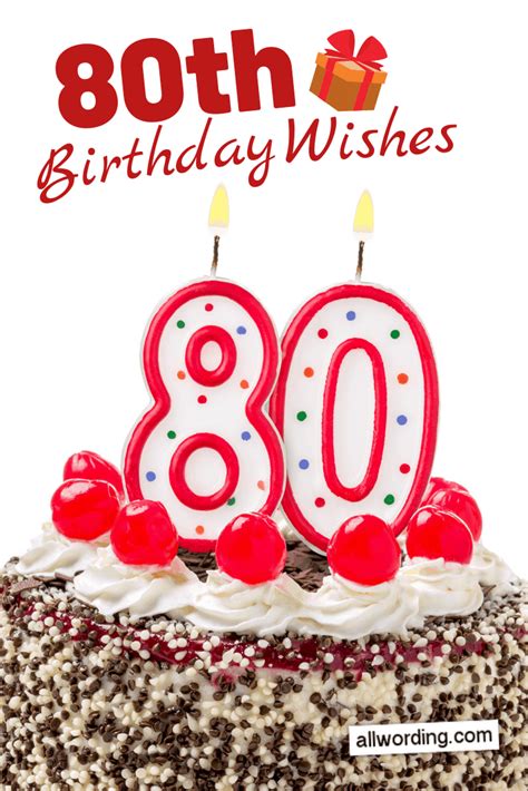 Happy 80th Birthday 20 B Day Wishes For Octogenarians