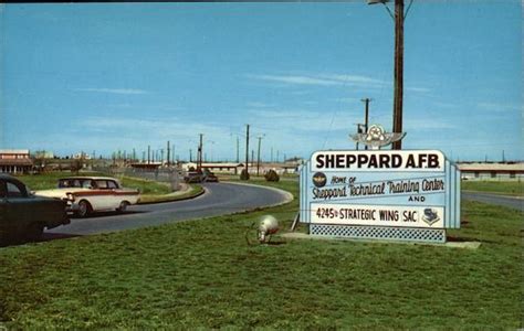 Sheppard Air Force Base Entrance Wichita Falls Tx