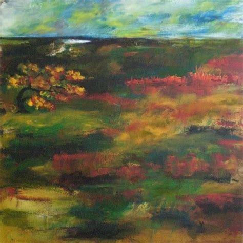 Original Landscape With Tree Abstract Paintingacrylic On Canvas Sold By Nataera From Sold