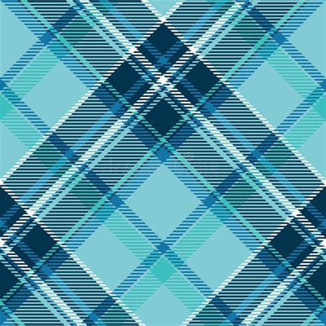 Plaid Pattern Vector Check Fabric Texture Stock Vector Illustration