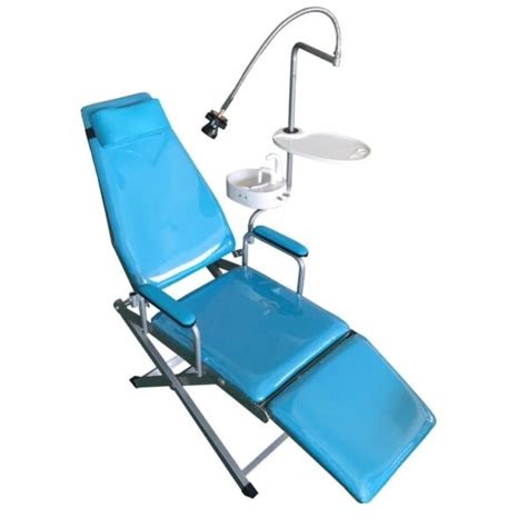 Folding Portable Dental Chair Unit With Luxury Spittoon Dentalkeys