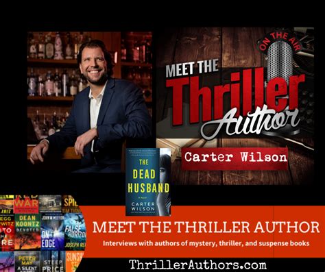 Mtta 148 Carter Wilson Interview Meet The Thriller Author Podcast
