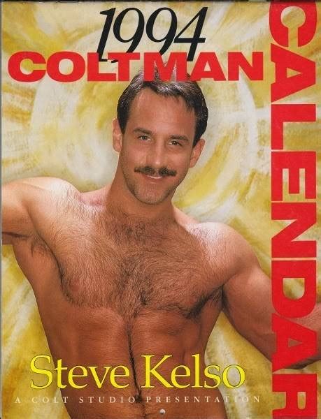 Blast From The Past Steve Kelso In His 1994 Colt Man Calendar Daily Squirt