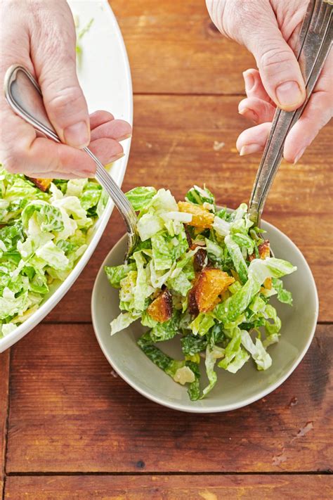 Caesar Salad With Garlicky Croutons Recipe — The Mom 100