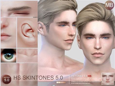 S Club Wmll Ts4 Hs50 Skintones Mb The Sims 4 Skin Sims 4 Sims