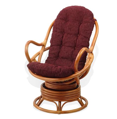 The most common woven wicker chair material is wicker. SK New Interiors Java Swivel Rocking Lounge Chair Natural ...