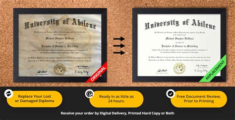 Replica Diploma Makers Get A Replacement Diploma And Customized Transcript