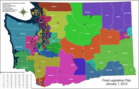 Washington State Legislative Districts Map 2022 World Map