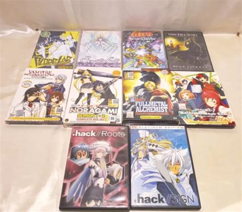 Anime Dvd Lot Box Sets Complete Series Collections Movies Fullmetal