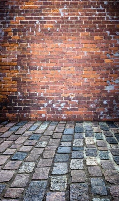 Old Red Brick Wall Photo Studio Backdrop For Party F 1574 Brick Wall