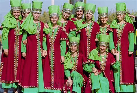 National Dress Turkmenistan TIM GRAHAM World Travel And Stock Photography