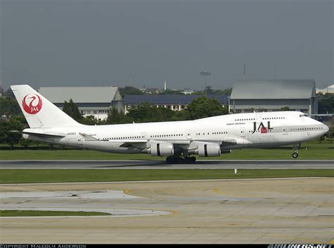 Boeing 747 446 Japan Airlines Jal Aviation Photo 1073704
