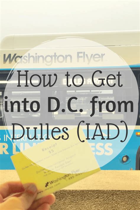 How To Get Into Dc From Dulles Iad Quick Whit Travel Washington