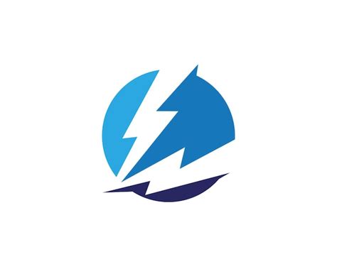 Premium Vector Lightning Logo Template Vector Icon