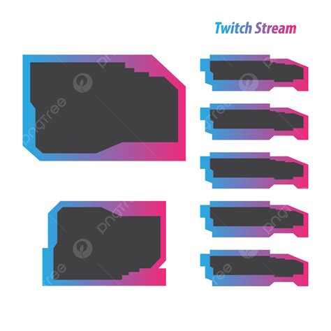 Twitch Stream Panels Vector Hd Png Images Twitch Stream Panel Vector