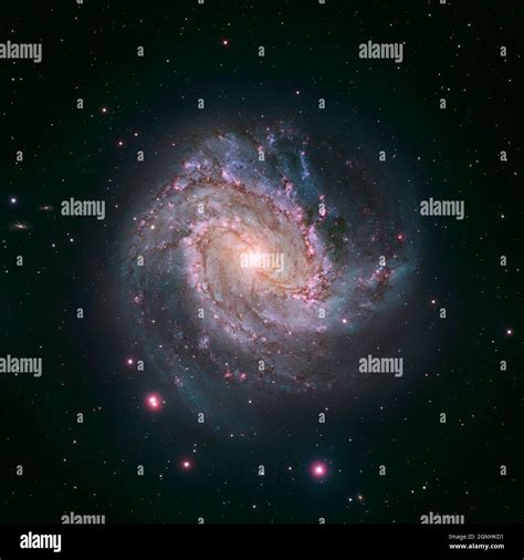 Messier 83 Or M83 Also Known As The Southern Pinwheel Galaxy And Ngc