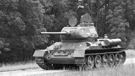 Ww2 Russian T 34 85 Tank Battle 2 June 2013 Youtube
