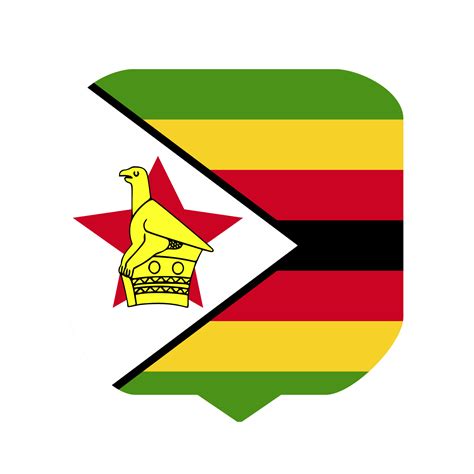 Zimbabwe Flag Country 16595529 Png