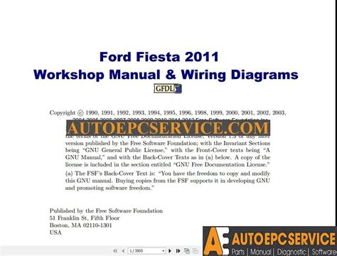 Ford Fiesta Wiring Diagram Electrical Schematics 2000 Wiring Diagram