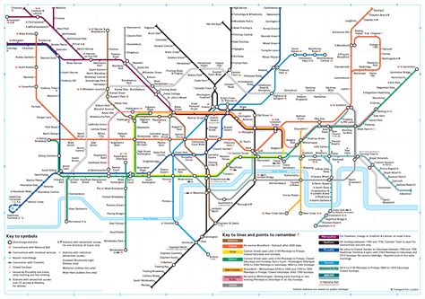London Tube Map London Undergroud Map London Metro Map London Tour