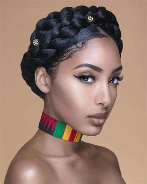 38 Crazy Headband Braids For Pretty Black Women New Natural Hairstyles