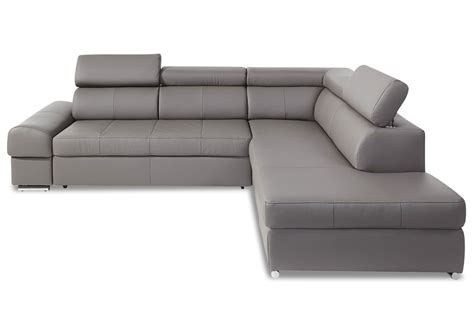 Sofa moule von bruhl ecksofa mit schlaffunktion. Leder Ecksofa XL Broadway - mit Schlaffunktion - Grau ...